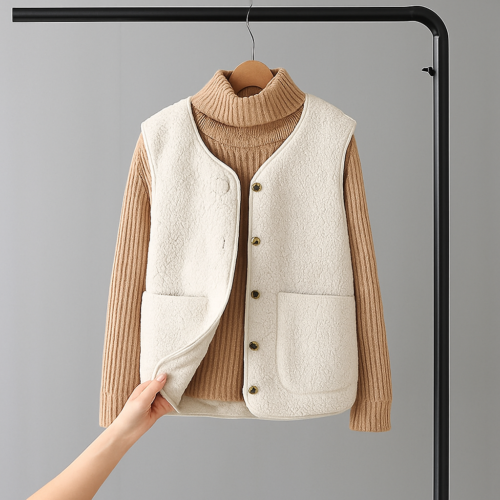 Gae™ Cozy Sleeveless Cardigan