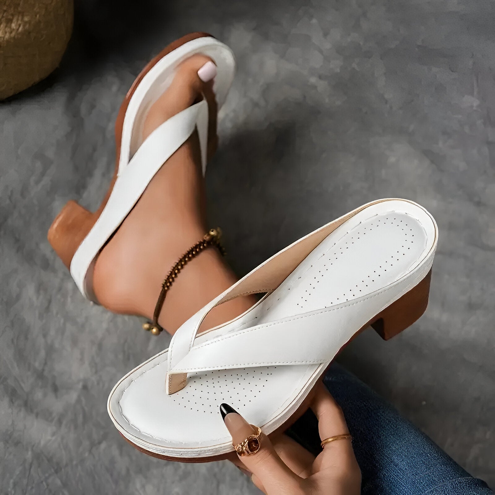 Geneva™ Chic High-Heeled Mule