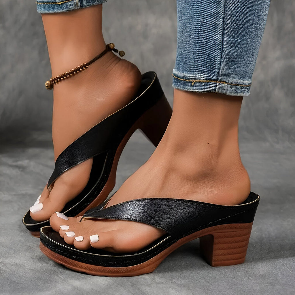 Geneva™ Chic High-Heeled Mule
