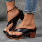 Geneva™ Chic High-Heeled Mule