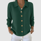 Riah™ Knitted Button-Up Cardigan