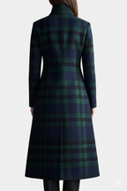 Glendine™ Chic Plaid Overcoat