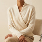 Elsa Shawl Collar Wrap Sweater