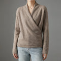 Elsa Shawl Collar Wrap Sweater