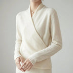 Elsa Shawl Collar Wrap Sweater