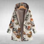 Fleural™ - Stylish Floral Fleece Jacket