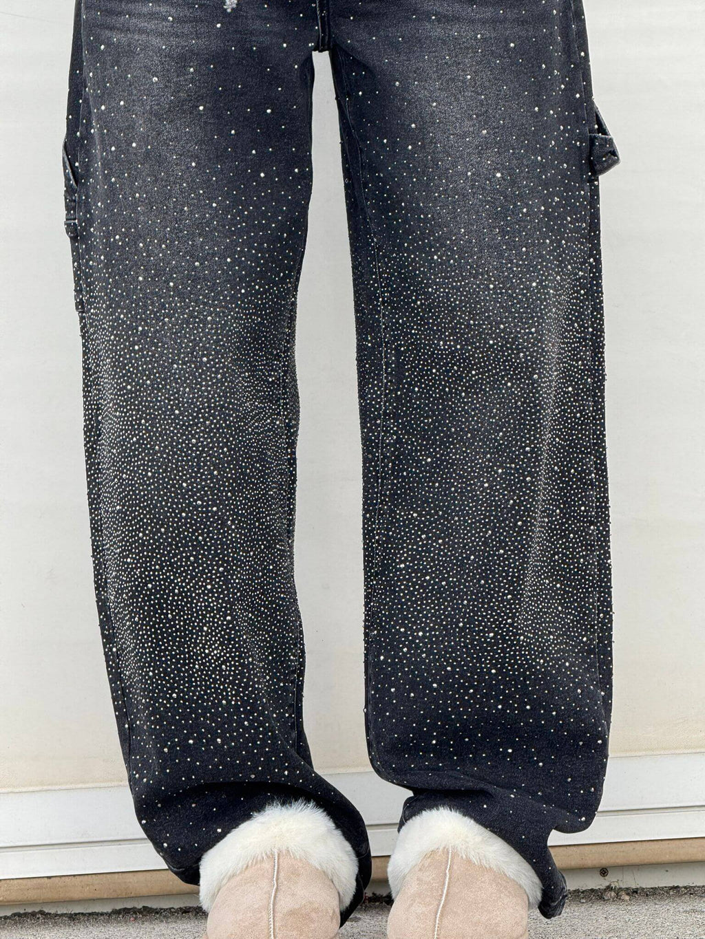 Gaby™ Diamond-Embellished Trousers
