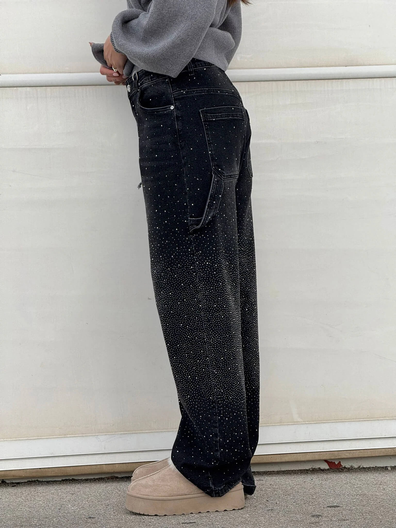 Gaby™ Diamond-Embellished Trousers