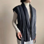 Cherry™ Cozy Belted Wrap Puffer Vest
