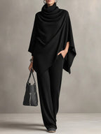 Sarina™ Chic Draped Two-Piece Ensemble