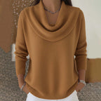 Soft Cowl Neck Sweater