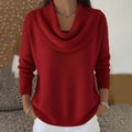 Soft Cowl Neck Sweater