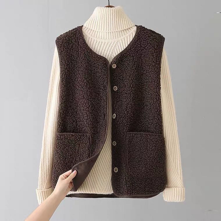 Gae™ Cozy Sleeveless Cardigan
