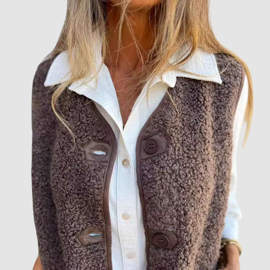 Chantal™ Button-Up Spring Vest
