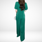 Elsie™ Chic Short-Sleeve Two-Piece Ensemble