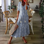 Luna | Effortlessly Chic Bohemian Midi Dress