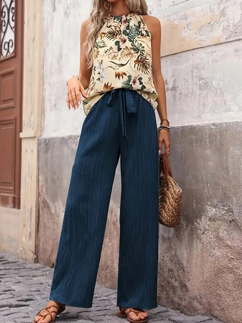 Antonette™ Chic Sleeveless Two-Piece Ensemble