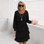 Madeleine – Elegant Flowing Dress with Ruffles