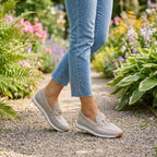 Lightweight Orthopaedic Moccasin Slip On Breathable Mesh