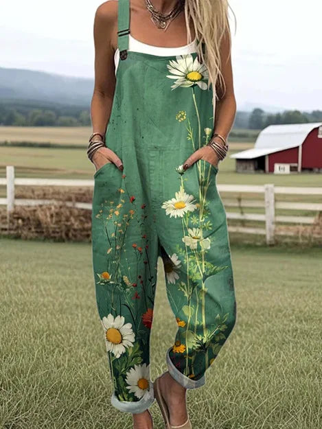 Daisy Blossom Overalls