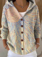 Cassidy | Artistic Warm Long Cardigan