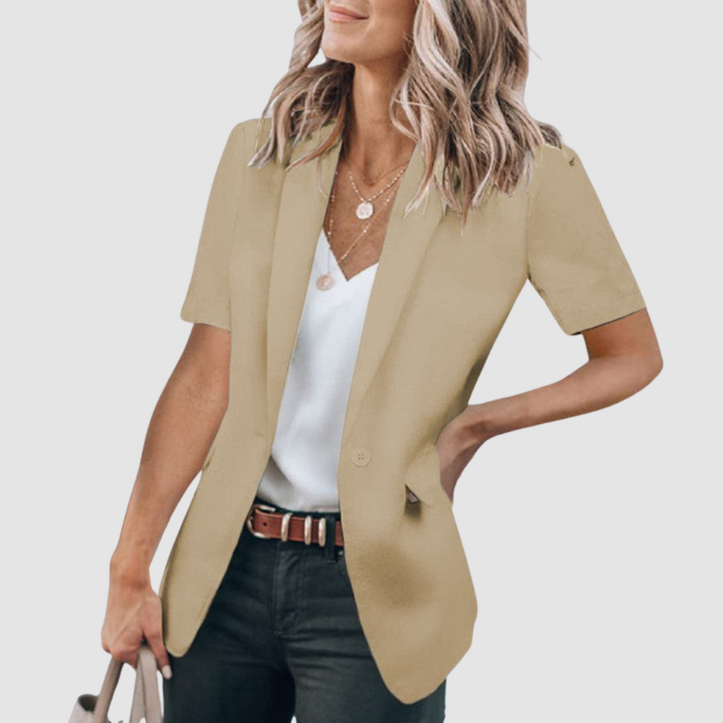 Dollie™ Contemporary Short-Sleeve Blazer