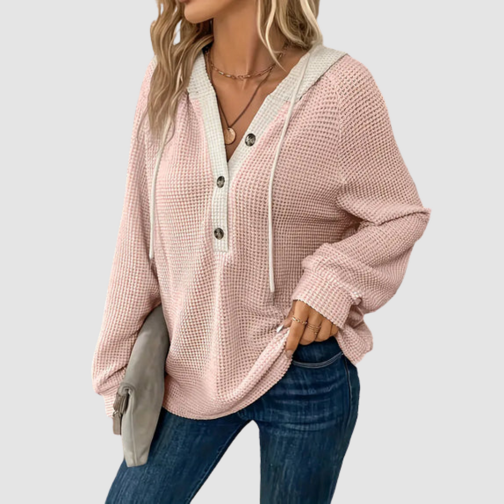 Trish™ Luxury Knit Long Sleeve Hoodie