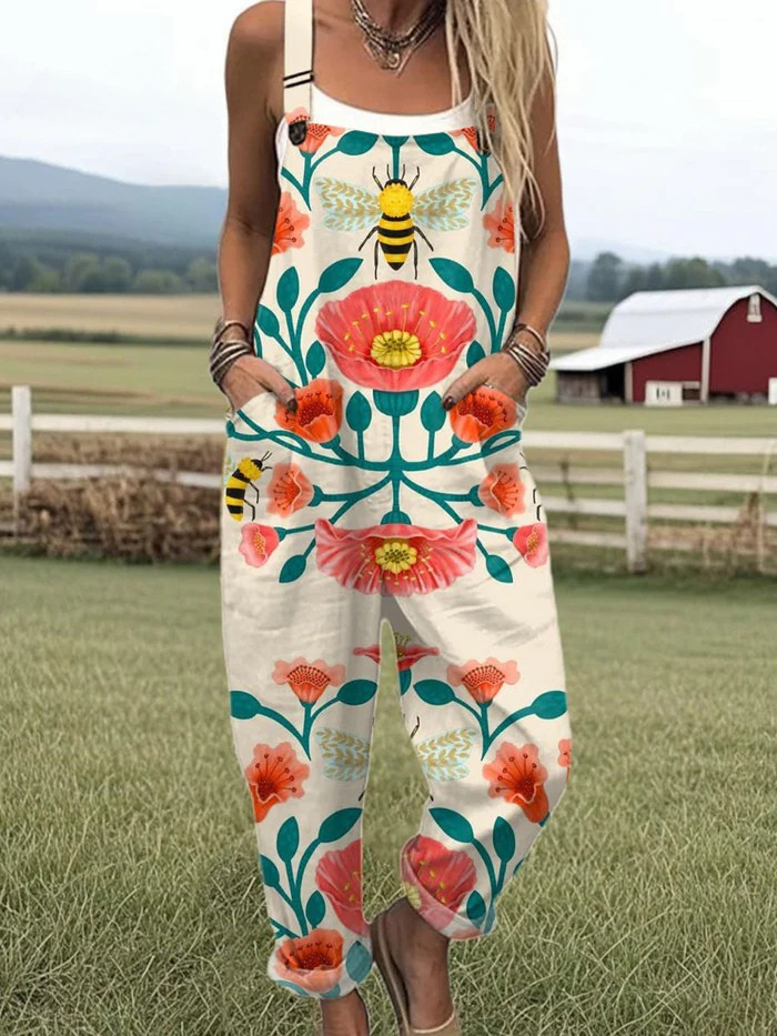 Blooming Honey Dungarees