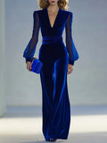 Trisha™ Chic Suede V-Neck Jumpsuit