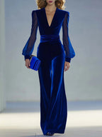 Trisha™ Chic Suede V-Neck Jumpsuit