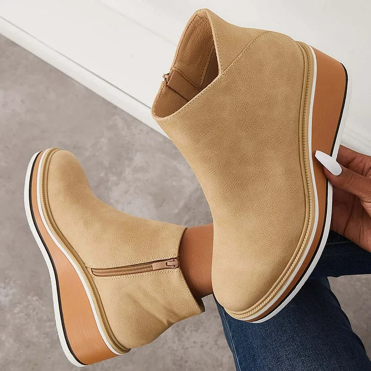 Mignon™ Contemporary Luxe Ankle Boots