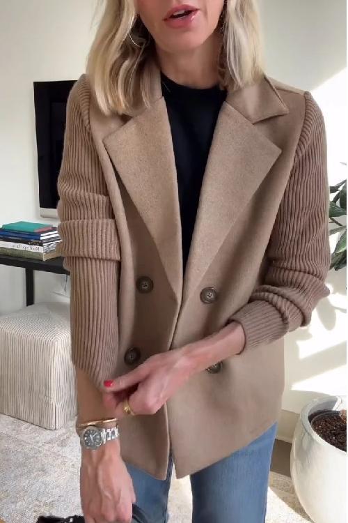 Kristiana™ Chic Knit Blazer