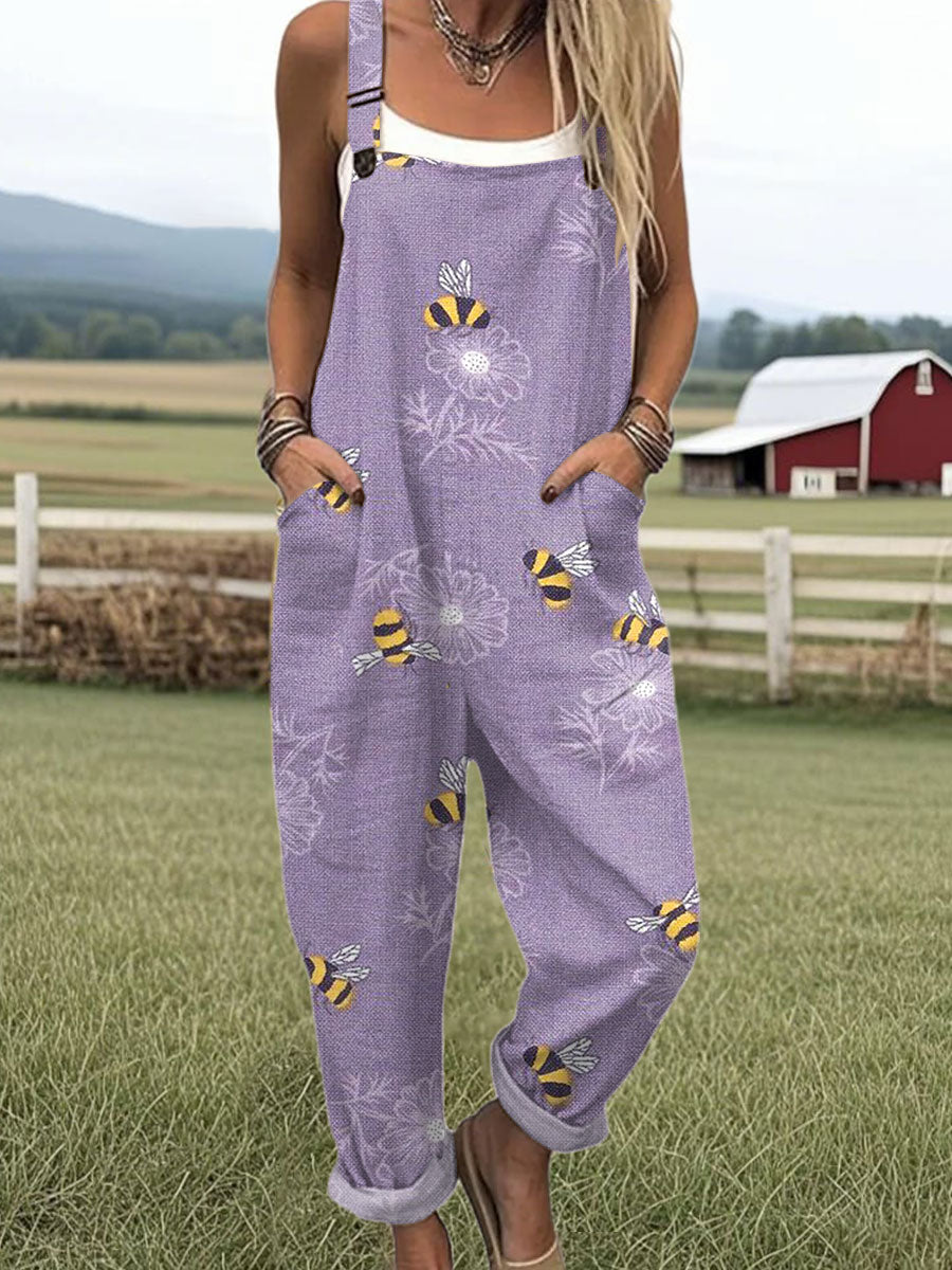 Bee Blossom Dungarees by Fanny