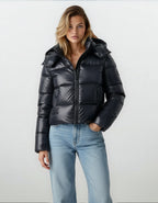 Hooded Down Jacket for Women