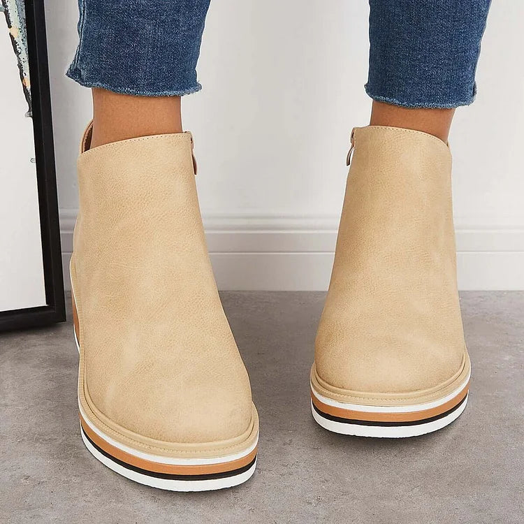 Mignon™ Contemporary Luxe Ankle Boots