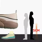 Casual Platform Slip On Loafers Women Green Beige