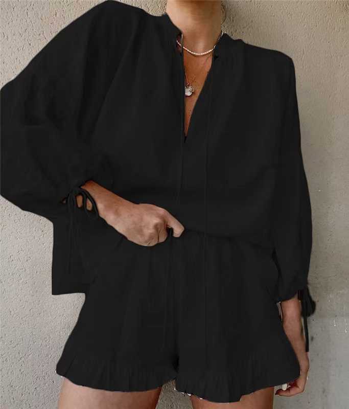 Two Piece Women Outfit Relaxed Fit Soft Fabric