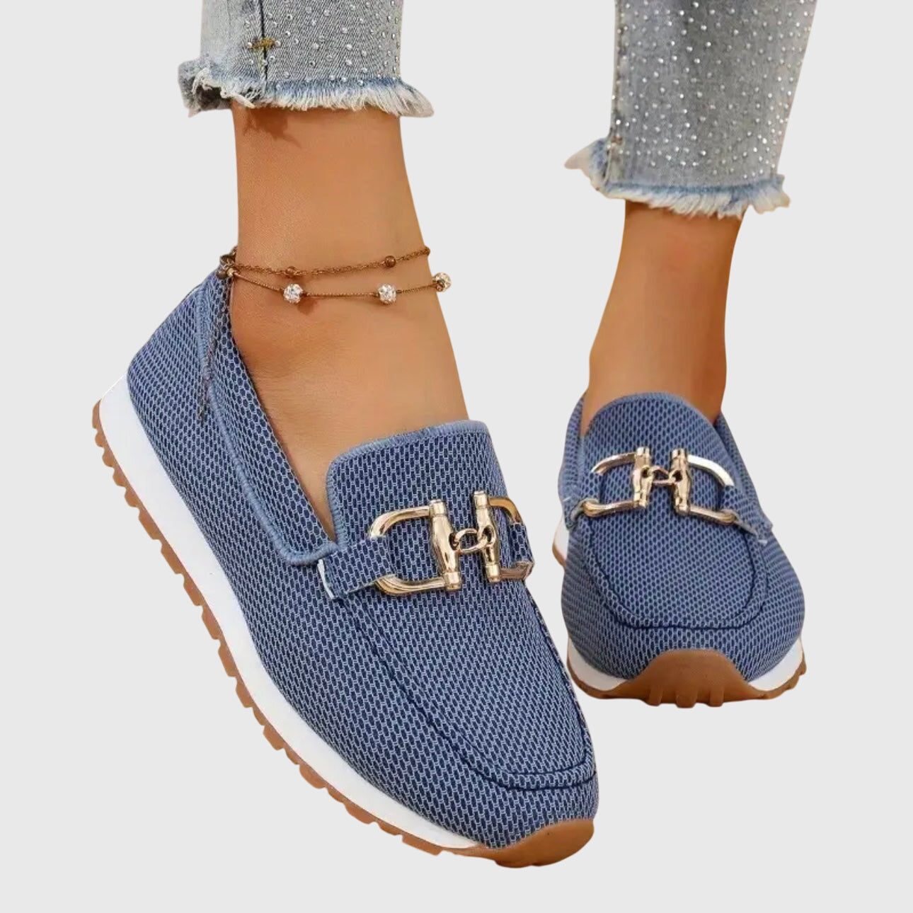 Lightweight Orthopaedic Moccasin Slip On Breathable Mesh