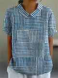Ameliah | Patchwork Shirt