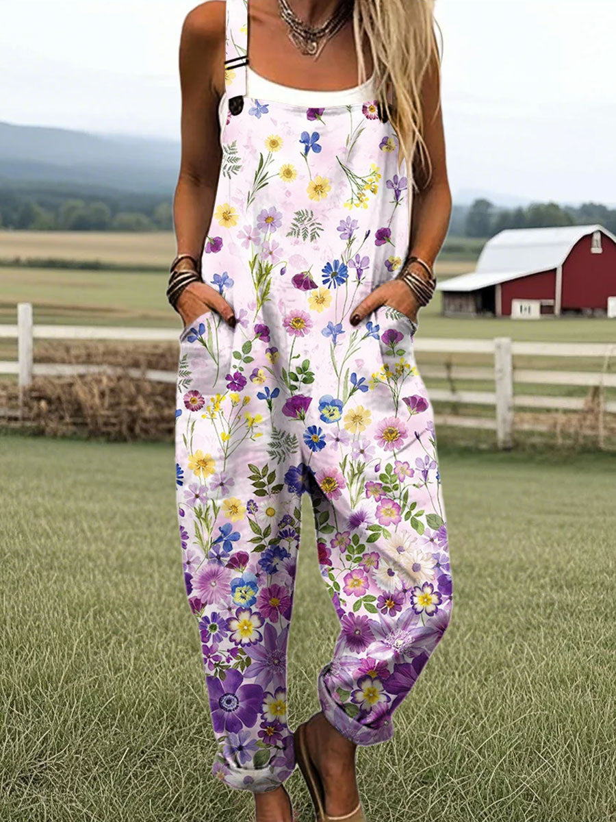 Fiora | Meadow Bloom Overalls