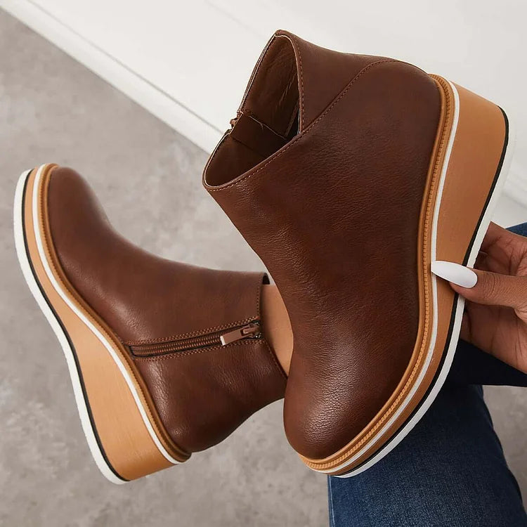 Mignon™ Contemporary Luxe Ankle Boots