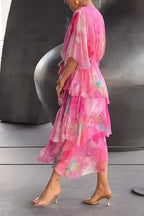 Cassia – Graceful Chiffon Gown