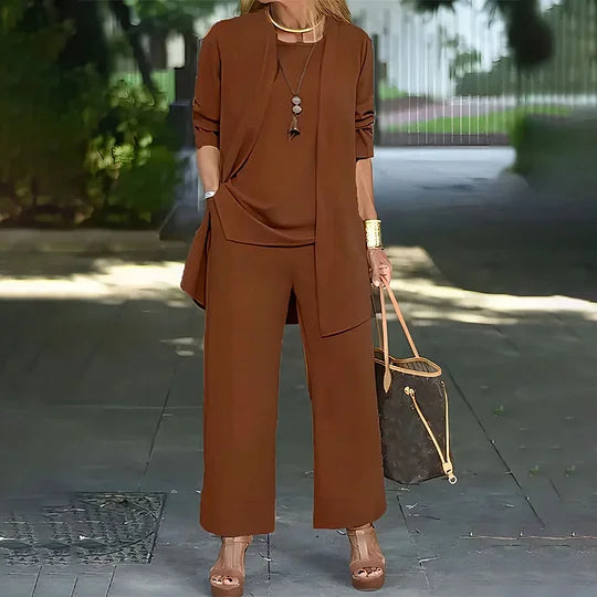 Laney™ Chic Casual Three-Piece Ensemble