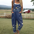 Denim Daisy Overalls