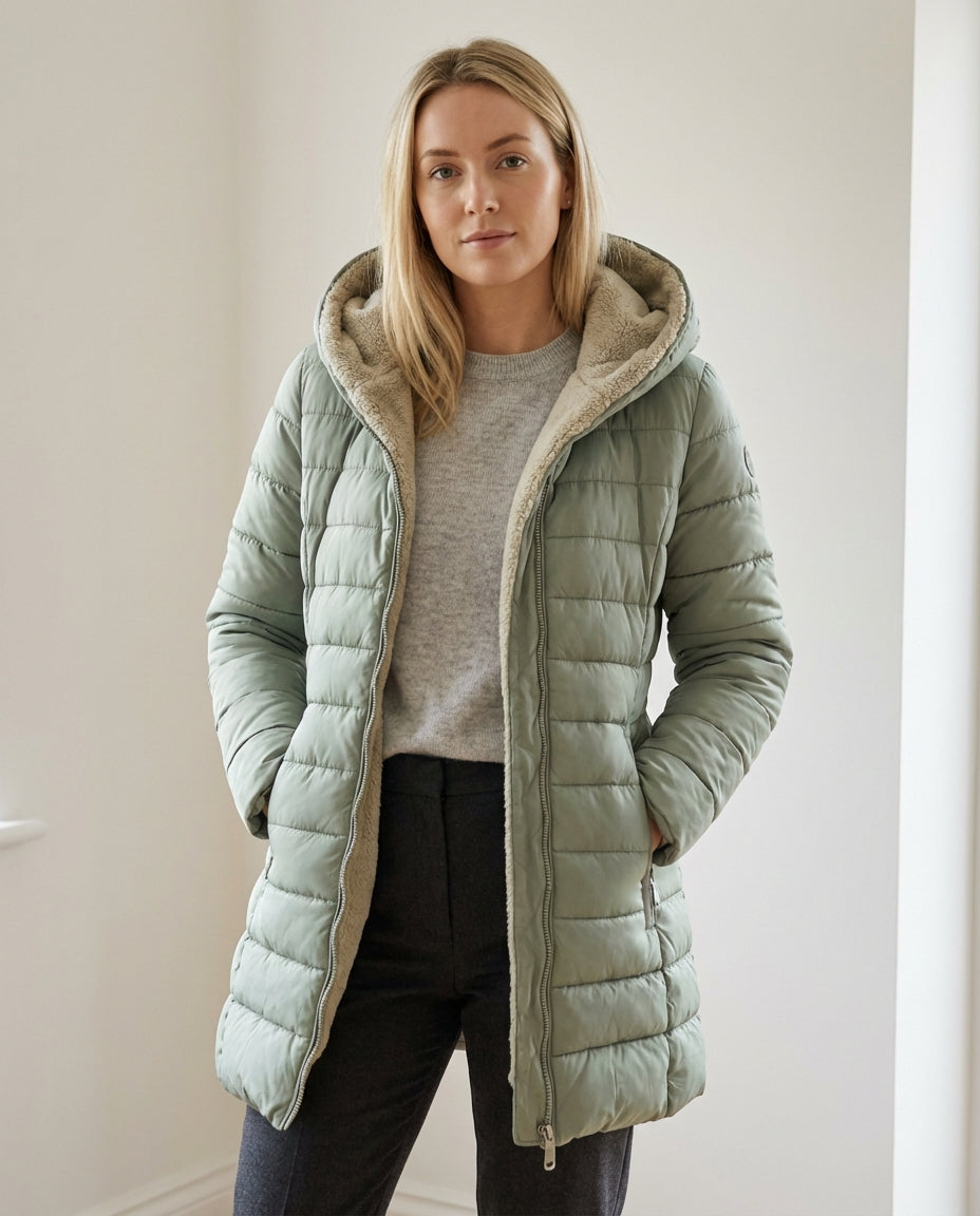 Fleece Lined Puffer Jacket