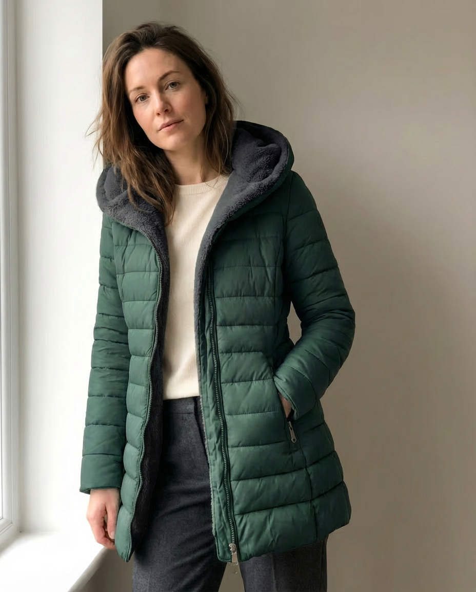 Fleece Lined Puffer Jacket