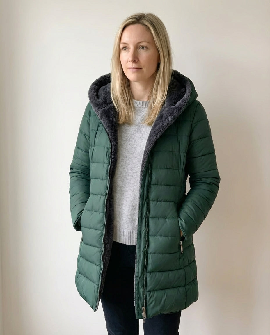 Fleece Lined Puffer Jacket