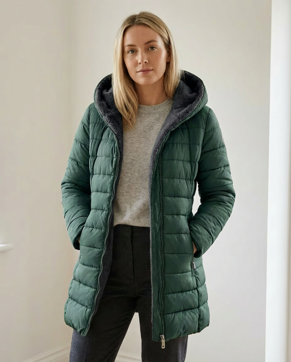 Fleece Lined Puffer Jacket