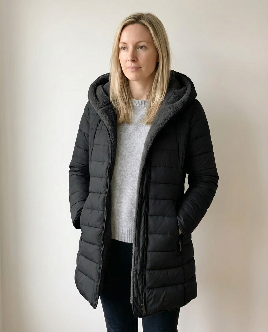 Fleece Lined Puffer Jacket