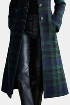 Glendine™ Chic Plaid Overcoat